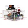 HU-064C High Voltage Electromagnetic Launcher DIY Kit with Circuit Board Fast Energy Storage Long Range Educational Science Experiment