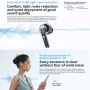 Xiaomi Redmi Buds 6S TWS bluetooth Earbuds ANC Earphone Dual Mic AI Call Noise Cancelling 14.2mm Dynamic Spatial Audio 33H Playback Semi-in-ear Comfort Headphones