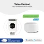Moes Tuya Zigbe WiFi TRV Smart Thermostatic Radiator Valve APP Remote Temperature Controller Timing Function Voice Control with Alexa Google Home