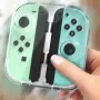 Mini PC Transparent Storage Box for Nintendo Switch Joy-Con Magnetic Protection Case