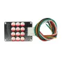 Actieve equalizer balancer 5A 4S/8S ternaire lithium-ijzer-lithiumtitanaat 5mV precisie actief balancerend energieoverdrachtsapparaat Lipo/Lifepo4/LTO batterij-energiecondensator