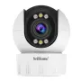 Srihome SH046 4MP 5G WiFi Indoor PTZ Camera 5X Optical Zoom Wireless Auto Tracking Night Vision Two-way Audio Smart Home Security Cameras