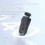 K75 Lavalier Headset Bluetooth Hörlurar Intelligent Samtal Brusreducerande 20H Uppspelning LCD Digital Display Clips-on Trådbundna In-ear Lavalier Hörlurar