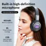 Fone de ouvido sem fio Bluetooth ZEALOT B570 com tela LED, estéreo HiFi Heaset, graves profundos, cancelamento de ruído CVC, suporte para cartão TF, fones de ouvido supra-auriculares com microfone