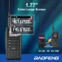 Baofeng UV16M Telsiz AM FM Çok Bantlı Uzun Menzilli Güçlü İki Yönlü Radyo 999 CH Kablosuz Kopyalama Frekansı Su Geçirmez Alıcı-Verici NOAA Hava Durumu Telsizi