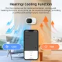 Tuya Smart WiFi Thermostat Heating/Cooling Mode Low Power Battery Water Gas Boiler Weekly Programmable Temperature Controller Voice Control with Alexa Google Home