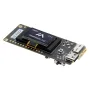 LILYGO Meshtastic T3S3 ESP32-S3 LoRa2.4G SX1280 Wi-Fi Bluetooth 5.0 Development Board with 0.96 inch OLED USB TF Card Support for IoT Projects