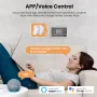 Comutator inteligent AVATTO Tuya WiFi cu contorizare 63A 1P Smart Life App Timer Module Suport Alexa Google Home Voice Control