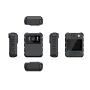 HD Infrared Night Vision Small Camera 130-Degree Wide Angle 1080p Video Recording 1800mAh Battery Waterproof IP65 Long-lasting Battery Life Security Guard Camera