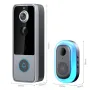 M21 1080P HD Tuya WiFi Video Doorbell Intelligent Night Vision 155° Wide Viewing 2-way Audio IP65 Waterproof 4000mAh Battery APP Remote Monitoring Visual Door Bell Supports PIR