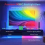PC/TV Led Backlight RGBIC LED Strip Light with Color Picking AR Sensor App Control Music Sync 55-85 Inch Smart RGB Light for Gaming Atmosphere