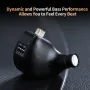 KZ-ZS12 PRO X 5BA+1DD Tuning Earbuds 12 Drivers HiFi Bass In-Ear Monitor Earphone 3.5mm Wired Earbuds with Detachable Cable