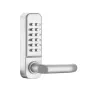 Keyless Mechanical Door Lock Waterproof Non-Power Digital Password Entry Anti-Theft Security for Home Office