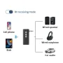 D28 3 in 1 bluetooth Transmitter Receiver 3.5mm Audio AUX Adapter Supports TF Card Hand-Free Call for Car Speaker