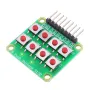 Arduino용 마이크로 스위치 2x4 매트릭스 키보드 8비트 키보드 외부 키보드 확장 보드 모듈 Geekcreit - 공식 Arduino 보드와 호환되는 제품