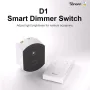 SONOFF D1 Wifi Smart Dimmer Switch Light Brightness Adjustable Smart Scene Mini Switch Module with RM433R2 Remote APP Remote Control Voice Control with Alexa Google Home