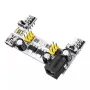 3Pcs MB102 2 Channel 3.3V 5V Breadboard Power Supply Module White Breadboard Dedicated Power Module MB-102 Solderless Bread Board