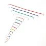 5 x 140pcs U Shape Solderless Breadboard Jumper Cable Dupont Wire Shield