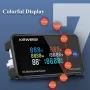 KWS-DC200 0-200 В 0-100 А постоянного тока цифровой дисплей вольтметр и амперметр цветной экран тестер температуры питания таймер