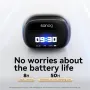 Sanag S3 Pro TWS bluetooth Headset AI Smart Screen Earphone LED Touch Screen 360° Stereo Bass DT6.0 AI Noise Cancelling 50H Playback Earclips Wireless Headphones