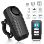 Bicycle Alarm 113dB Anti-Theft Wireless Vibration Remote Control Bike Motorbike Alarms Home Outdoor Security Protection