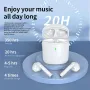 F71 TWS Earphone bluetooth V5.0 13mm Titanium Unit HiFi Stereo 300mAh Battery Flash Charging ENC Noise Cancelling HD Calls IPX5 Waterproof Smart Touch Voice Control Sports Headset