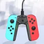 JOY-01 for Switch OLED Joy-Con Charging Grip Plug and Play Type-C Mini Charging Dock Grip Charger Stand for Switch OLED