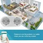 2 In 1 Tuya WIFI Smart Socket Dual Outlet EU Plug Voice Control Wireless Smart Socket APP Remote Control Work with Alexa Google Home