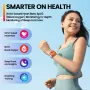 [2023 World Premiere]New Zeblaze GTS 3 Plus 2.15 inch Ultra-large 415*505pixels HD AMOLED 24H Heart Rate SpO2 Hifi bluetooth Phone Call BT5.2 Smart Watch