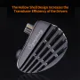 KZ Symphony In-Ear Wired Earphones 13.2mm Planar Unit+6mm Moving Coil Unit HIFI Sound Headphone Monitor 3D Printed Housing Hollow Shell In-ear Ergonomics Headphone