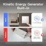 MoesHouse 2/3Gang Smart Home ZigBe Self-Powered Scene Switch Battery-free No Wiring Wireless Switch