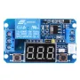 5V Trigger Time Delay Relay Module with LED Digital Display 0-999s 0-999min 0-999H Work-delay/Delay-work