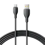 Baseus Ultra-fast Series 6A 100W USB-A to Type-C Cable Fast Charging Data Transmission Copper Core Line 1M/2M Long for iPhone 16 16 Pro 15 Pro Max for Huawei Pura X for Xiaomi 15pro for Samsung Galaxy S25 Ultra