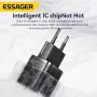 [GaN Tech] ESSAGER ES-CD31 20W 2-Port USB PD Charger USB-A+USB-C Fast Charging Wall Charger Adapter EU Plug US Plug for iPhone 16 16 Pro 15 14 13 Pro Max for Xiaomi 15 Ultra for Samsung Galaxy S25 Ultra for Huawei Pura X