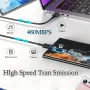 PD45W 1-Port USB PD Charger USB-C Fast Charging Wall Charger Adapter EU Plug US Plug with 1M Type-C to Type-C Cable