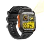 Senbono KT79 1.96inch HD Screen IPX8-3ATM Waterproof SOS Flashlight bluetooth Call Heart Rate Blood Pressure Blood Oxygen Monitor Sleep Monitoring Women's Health Multi-sport Modes Music Playback Smart Watch