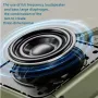 Sansui F39 20W Mini bluetooth Hoparlör Dörtlü Sürücüler HiFi Stereo Bas TWS Tam Bant Radyo MP3 Müzik Çalar Desteği TF Kart/U Disk/OTG/3.5mm AUX Oynatma Kablosuz Taşınabilir Subwoofer