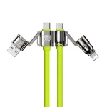 WEKOME WDC-51 240W USB-A/USB-C to USB-C/iP Cable PD Fast Charging Data Transmission Copper Core Line 1.2M Long for iPhone 16 16 Pro 15 14 13 Plus for Huawei Mate XT for Xiaomi 15pro for Samsung Galaxy Z Flip6