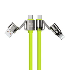 WEKOME WDC-51 240 Вт кабель USB-A/USB-C на USB-C/iP PD быстрая зарядка передача данных медный сердечник длиной 1,2 м для iPhone 16 16 Pro 15 14 13 Plus для Huawei Mate XT для Xiaomi 15pro для Samsung Galaxy Z Flip6