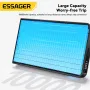 ESSAGER ES-D017 15W Magnetic Wireless Power Bank 22.5W 10000mAh External Battery Power Supply with 2 Inputs & 4 Outputs Fast Charging with Adjustable Stand Power Display for iPhone 16 16 Pro 15 14 13 for Huawei Pura X for Apple Watch for Airpods