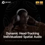 PICUN F8 Pro Wireless bluetooth 5.4 Headset Dual Noise Reduction Headphone ANC ENC Noise Cancelling 40mm Titanium-Plated Diaphragm Speaker AAC Audio 140H Playback Low Delay Removable Earmuffs Headphones with Mic