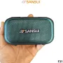 SANSUI F31 Mini bluetooth Speaker Dual 40mm Magnetic Speakers Bass Enhancement Unit RGB Light Hands-free Call Support TF Card USB Drive 3.5mm AUX Playback FM Radio Mini Wireless Speakers