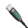 [3 عبوات] كابل BlitzWolf® BW-TC23 100 واط 5 أمبير LED Display Type-C إلى Type-C PD3.0 PPS QC4.0+ QC3.0 سريع الشحن ونقل البيانات بطول 6 أقدام لهاتف Samsung Galaxy S22 Note 20 وiPad Pro 2021 وMacBook Air