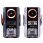 T9 Car Wireless Charging Holder 15W Fast Wireless Charger Auto Clamping Infrared Sensor 360° Adjustable RGB Lighting Aviation Alloy Air Vent Mount Stand for iPhone Samsung Xiaomi