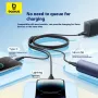 Кабель Baseus Fast Speed Series 3.5A USB-A to Micro/iP/USB-C для быстрой зарядки и передачи данных с луженым медным сердечником длиной 0,8 м/1,3 м для iPhone 16 16 Pro 15 14 13 Pro Max для Huawei Mate XT для Xiaomi 15pro