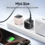 [GaN Tech] KUULAA KL-CD73 35W 1-Port USB PD Charger USB-C PD Fast Charging Wall Charger Adapter EU Plug US Plug for iPhone 16 16 Pro 15 14 13 Pro Max for Huawei Pura X for Xiaomi 15pro