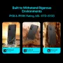 UMIDIGI BISON X20 6000mAh 6GB 128GB 6.53 inch NFC Android 13 Helio P60 Octa Core IP68 IP69K Waterproof 4G Rugged Smartphone