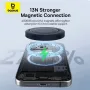 Baseus Simple Mini4 15W Magnetic Wireless Charger Fast Wireless Charging Stand for Smart Phones for iPhone 15 14 13 for Huawei Pura 70 Ultra for Xiaomi Civi 4 Pro for Samsung Galaxy S24