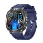 ET492 1.43inch AMOLED Display ECG Micro-physical Examination Non-invasive Blood Sugar Uric Acid and Lipid Function bluetooth Call Heart Rate Blood Pressure Blood Oxygen Monitor Sleep Monitoring Multi-sport Modes Music Playback IP68 Waterproof Smart Watch