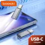 Adaptador convertidor Toocki Z9 Tipo-C macho a IP hembra de aleación de aluminio para teléfono, computadora y portátil